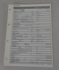 Inspection sheet Honda Civic