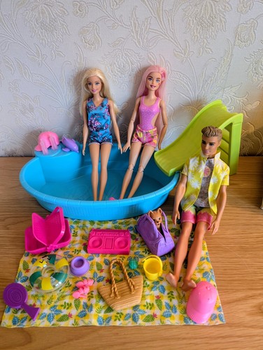 Barbie dolls swimming pool ken - pool,