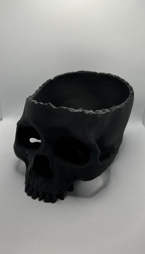 Halloween skull sweet pot - halloween,