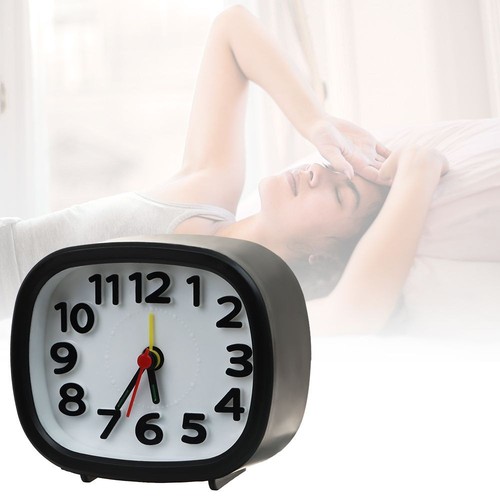 Quartz alarm clock - clock, silent