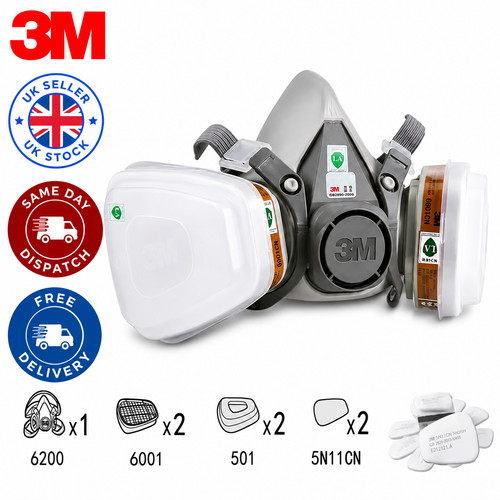 6200 gas mask - gas, respirator