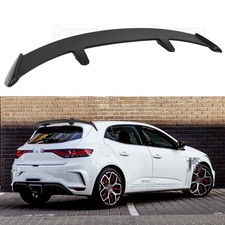 ABS 52" Matte Black Rear Roof Trunk Spoiler Wing Lip For Renault Clio MK3 MK4