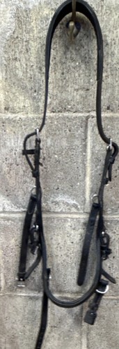 Rambo micklem headstall black - headstall,