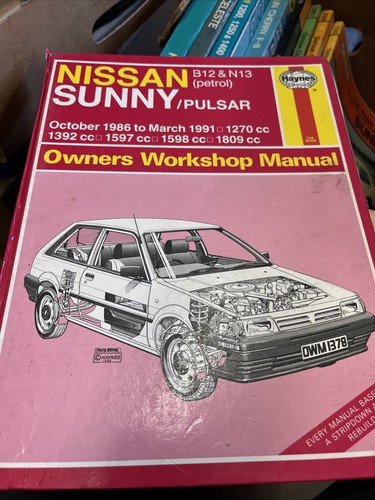 Nissan sunny pulsar b12 - nissan,
