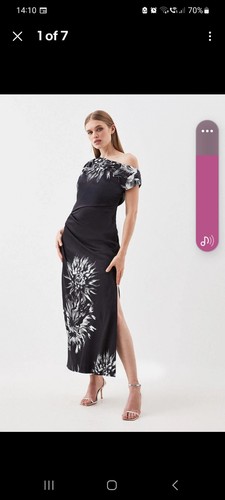 Karen millen maxi dress uk6 - karen,