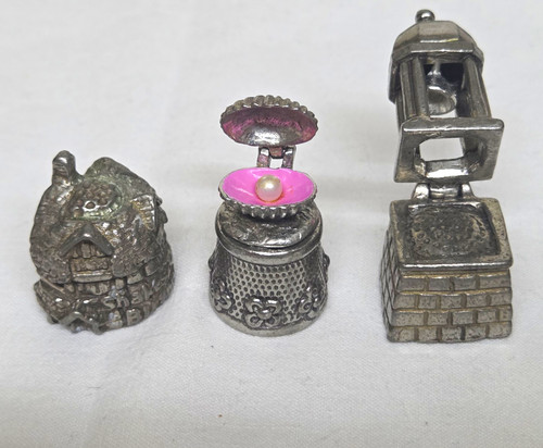 Vintage english pewter - ×3,