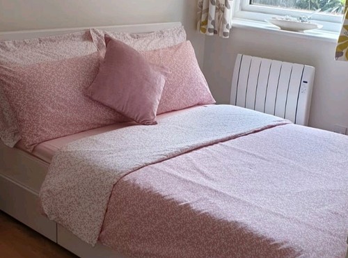 Double bed frame with storage - double,
