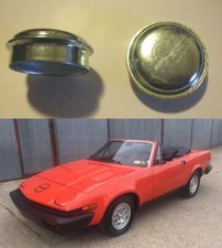 (x2) TRIUMPH TR7 TR8    Front Hub Grease Caps    (1975- 82)