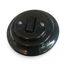 Black Gloss Ceramic Porcelain