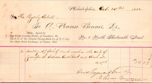 Penrose benner philadelphia - benner,
