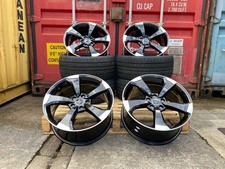 4 x 19 TTRS Style 5x112 Black