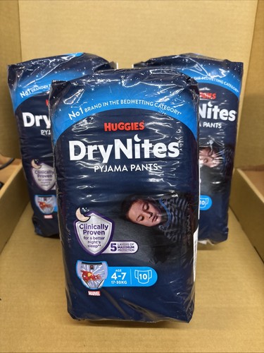 Packs huggies drynites - x,
