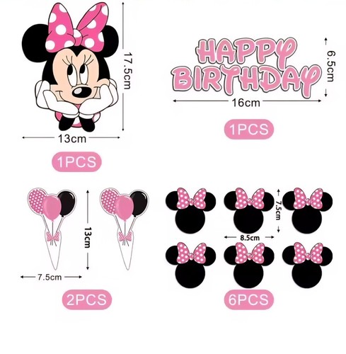 Pcs minnie mouse - pcs,