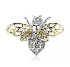 S925 Sterling Silver Honey Bee