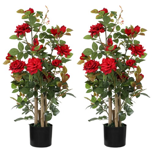 Homcom artificial rose - homcom,