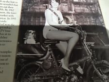 RAC MAURICE HUDLASS SCOOTER 3 WHEELER RALEIGH WISP MOTORCYCLE MAGAZINE ARTICLE