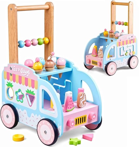 Wooden baby walker - baby,