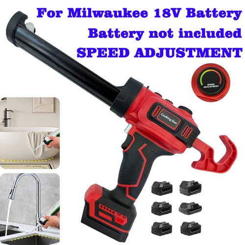 Cordless silicone gun with led - with,