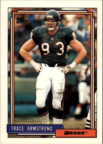 B4073 1992 topps football - topps,