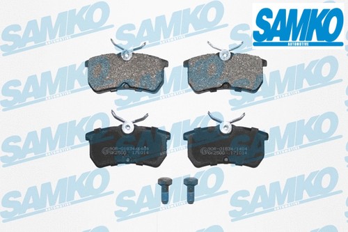 Rear brake pads set - rear,