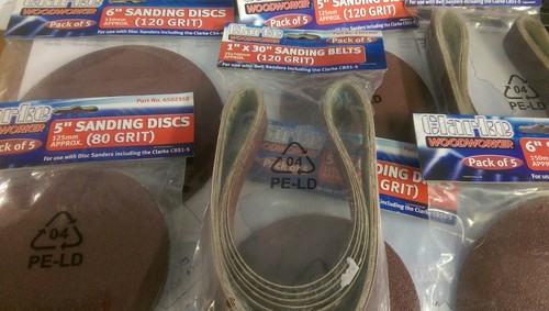 Clarke cs6 belt disc - cs6-9c/d, /