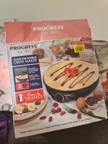 Progress crepe maker - progress,