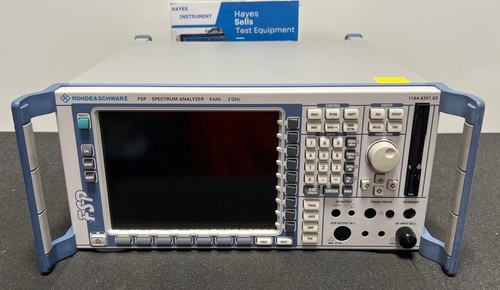 Rohde schwarz fsp3 - rohde, &