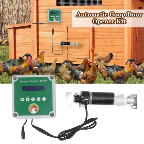 Automatic poultry coop door - automatic,