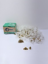 Set Of 24 Vintage Brass Gold