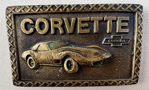 Vintage belt buckle solid - belt,