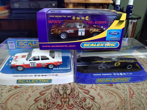 Scalextric ford escorts - ford, x3