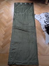 Green Velvet Eyelet Curtains