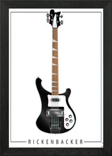 Rickenbacker Bass Poster