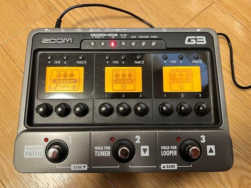 Zoom guitar effects - g3, amp