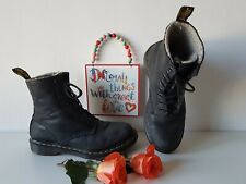Dr Martens 1460 Serena black 8 eyelet fur shearling UK 6 EU 39 US 8 