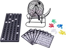 Complete bingo set with - complete,
