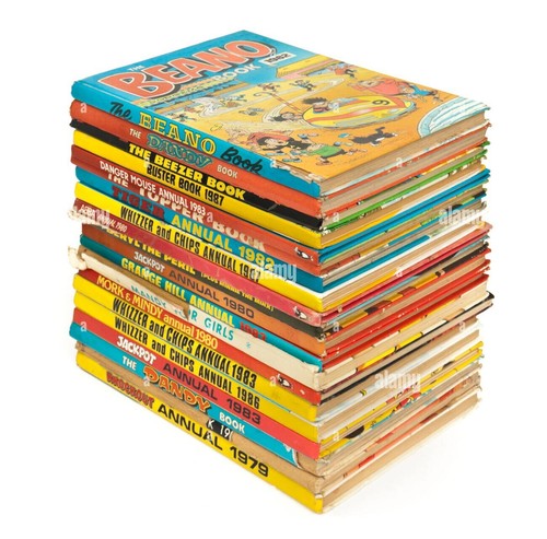 Selection vintage annuals - selection, of