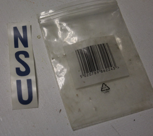 Nsu decals - nsu,