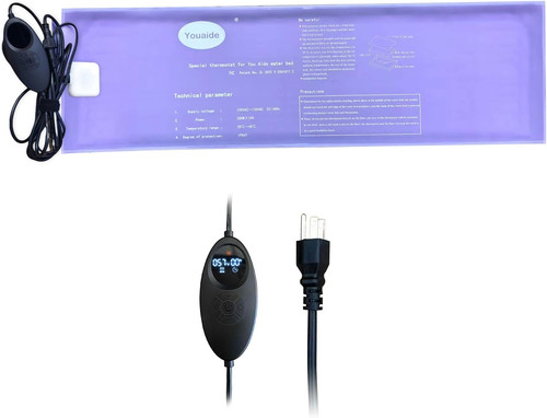 Smart waterbed heater with led - heater,