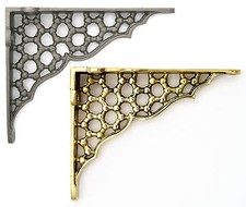 Pair Small Victorian Honeycomb