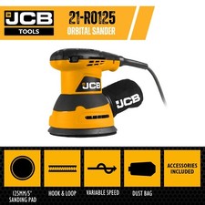 JCB 21-RO125 Random Orbital Sander 125mm 240W