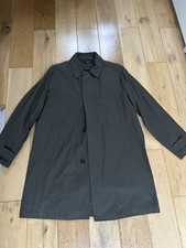 Massimo Dutti Khaki Rain Coat