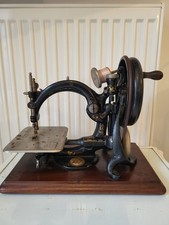 Antique Willcox & Gibbs Silent chain stitch Sewing machine Wilcox