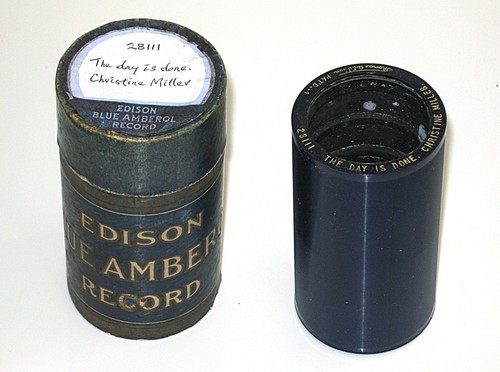 Edison blue amberol - edison, phonograph