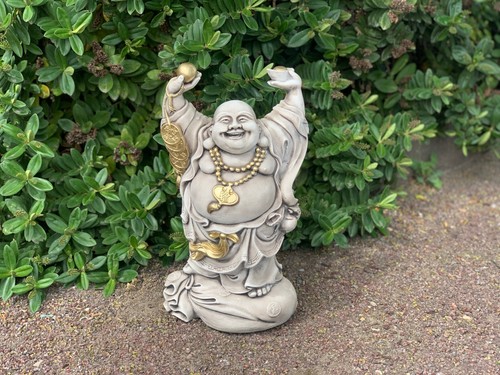 Happy large buddha statue - happy,