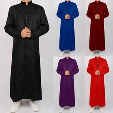 ⭐Men's Clergy Cassock Robe