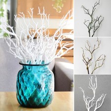 Manzanita Artificial Fake Dry Plant Branch Foliage Wedding Home Party Art Decor