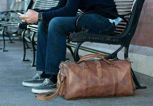 Men new genuine - men's, leather
