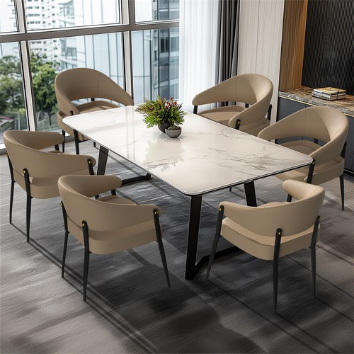 4pc leather dining - leather,