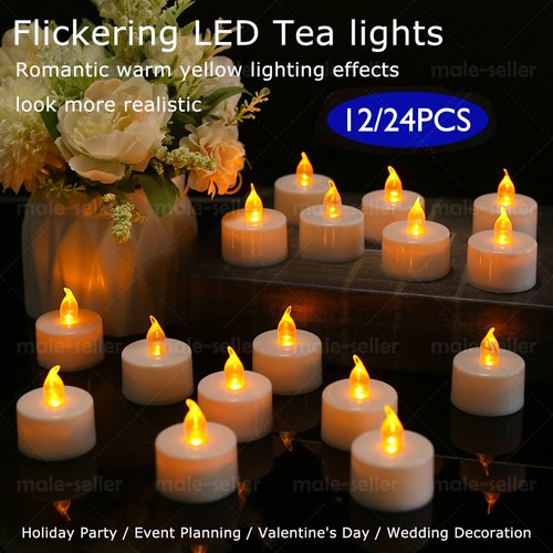 48pcs flameless led tea - flameless,